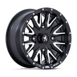 MSA Offroad Wheels – M49 CREED – Black – 24″x7″ 0mm – Summer Wheels – MA049MD24704400